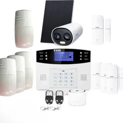 Alarme 4G grande maison sans fil gsm avec caméra autonome evolution animal kit connecté 15^Lifebox Hot