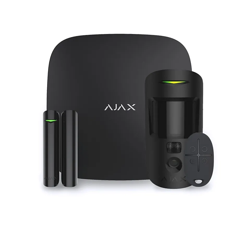 Alarme Maison Hub 2 Noir - Kit 1-Ajax Best