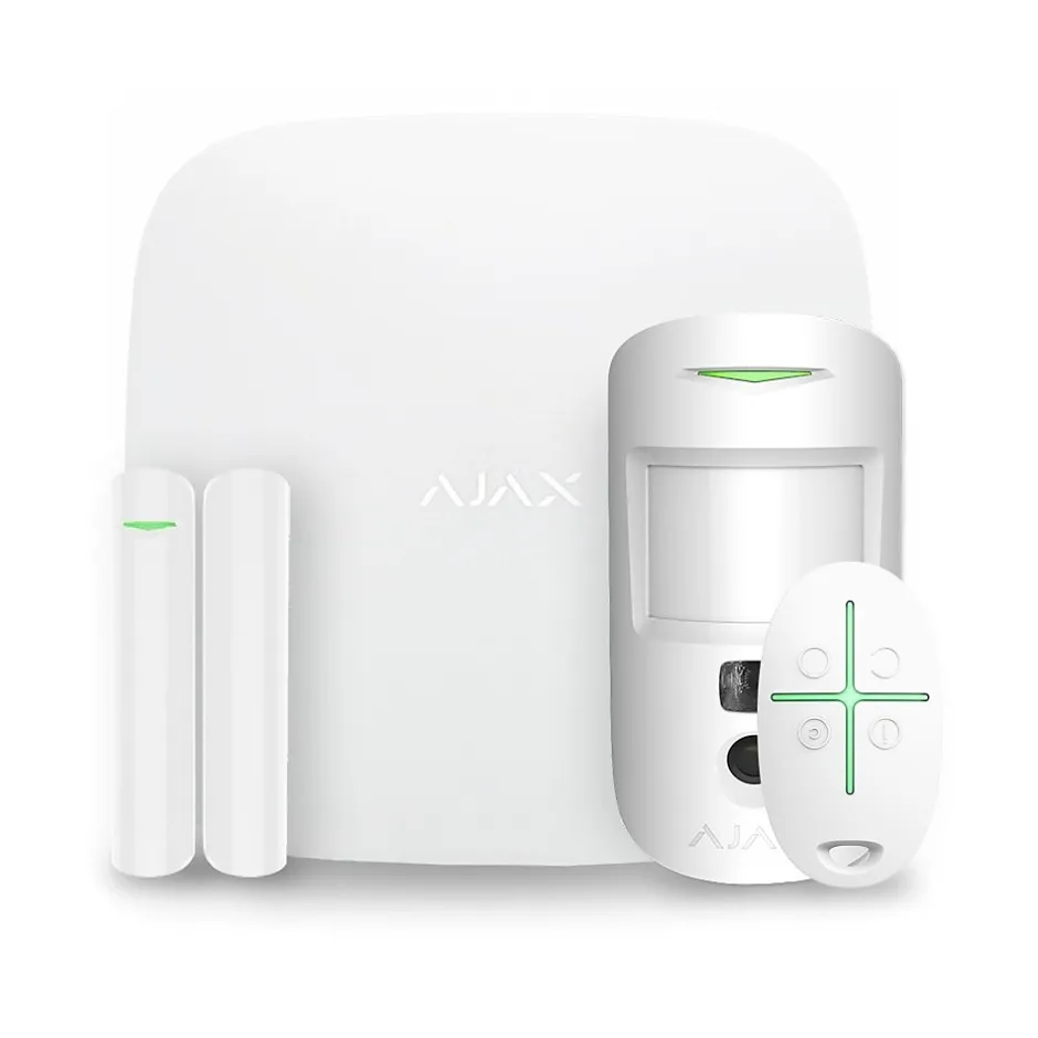 Alarme Maison Hub 2 Plus Blanc - Kit 1-Ajax Sale