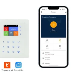 Alarme maison connectée 4G sans fil wifi et gsm amazone - - kit animal 5-Lifebox Hot