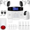 Alarme maison sans fil gsm 4G et 3 caméras wifi kit ip3^Lifebox Best