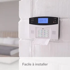 Alarme maison sans fil gsm 4G et 3 caméras wifi kit ip3^Lifebox Best