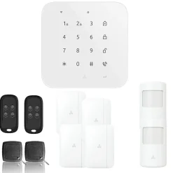 Alarme maison wifi et gsm 4g sans fil connectée casa- kit 5-Lifebox New