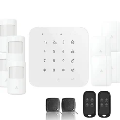 Alarme maison wifi et gsm 4g sans fil connectée casa- kit 4-Lifebox Sale