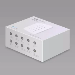 Alarme maison wifi et gsm 4G sans fil connectée Casa Noire avec 2 caméras double objectif - kit 1-Lifebox Best