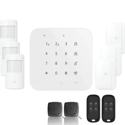 Alarme maison wifi et gsm 4g sans fil connectée casa- kit 3^Lifebox Discount
