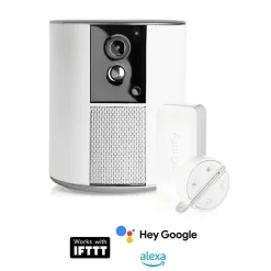 Alarme sans fil avec caméra de surveillance intégrée Full HD one + 2401493^Somfy New
