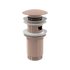 Bonde pour lavabo clic-clac 5/4 " Avec trop-plein, Rose Gold (A392-RG-P)^Alca Online
