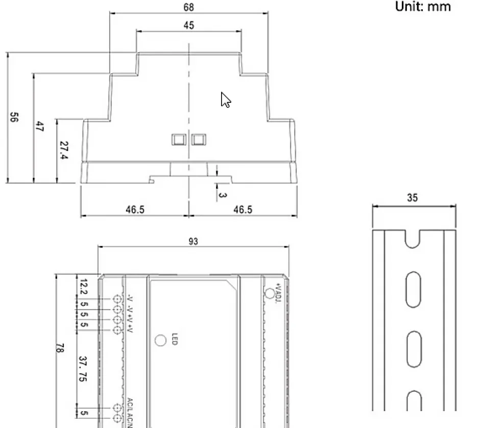 Alimentation modulaire 24v - 2,5a^BT SECURITY