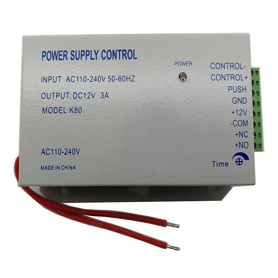 Alimentation 230v / 12v 3a avec relais temporisée^BT SECURITY Clearance