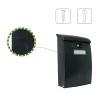 - Boîte aux lettres 7 - 345 x 240 x 105 mm - Plastique - Noir^Amig Outlet