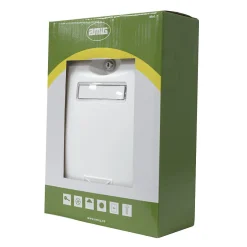 - Boîte aux lettres 7 - 345 x 240 x 105 mm - Plastique - Blanc-Amig Outlet