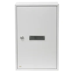 - Boîte aux lettres 5 - 400 x 250 x 100 mm - Acier - Blanc-Amig Clearance