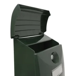 - Boîte aux lettres 7 - 345 x 240 x 105 mm - Plastique - Vert^Amig New