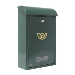 - Boîte aux lettres 2 - 400 x 250 x 100 mm - Acier - Vert-Amig Discount