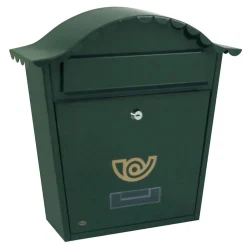 - Boîte aux lettres 1 - 370 x 360 x 105 mm - Acier - Vert-Amig New