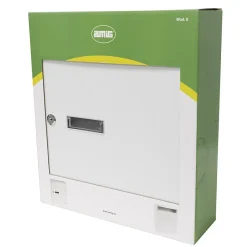 - Boîte aux lettres 6 - 400 x 360 x 100 mm - Acier - Blanc^Amig Outlet