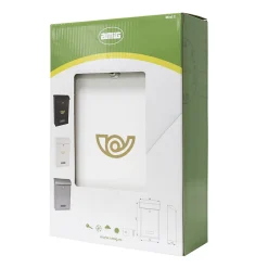 - Boîte aux lettres 2 - 400 x 250 x 100 mm - Acier - Blanc^Amig Best