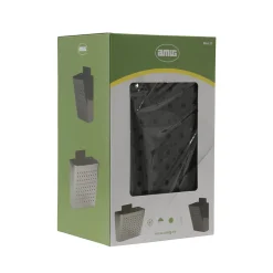 - Boîte publicité 77 - 220 x 360 x 190 mm - Acier - Noir-Amig New