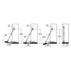 - Compas à gaz fermé 96 - 12 kg - Gris^Amig Hot