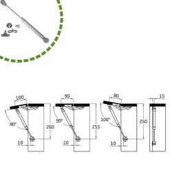 - Compas à gaz ouvert 95 - 8 kg - Gris-Amig Outlet