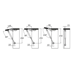 - Compas à gaz ouvert 95 - 8 kg - Gris-Amig Outlet