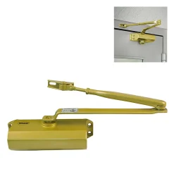 - Ferme-porte 777 - Force 2/3/4 - Aluminium - Or^Amig Best