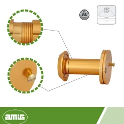 - Judas optique 3 - 14 35-60 mm - Aluminium - Or-Amig Best