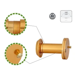 - Judas optique 3 - 14 35-60 mm - Aluminium - Or-Amig Best