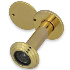 - Judas optique anti-feu 50 UL - 14 55-80 mm - Acier - Laitonné verni^Amig Clearance