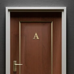 - Lettres laiton - 4'' - 100 mm - Laiton - Poli-Amig Sale