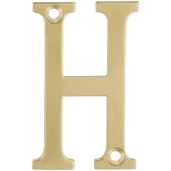 - Lettres laiton - 2'' - 50 mm - Laiton - Poli-Amig