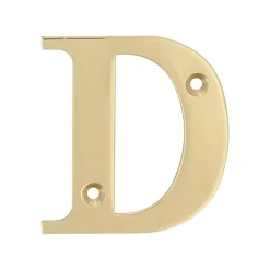 - Lettres laiton - 4'' - 100 mm - Laiton - Poli^Amig Outlet