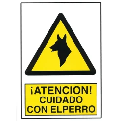 - Panneau de danger 10030 - 300 x 450 mm - Polyéthylène-Amig