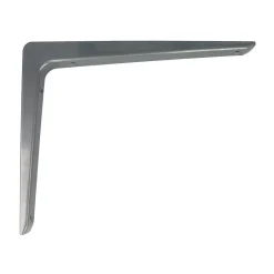 - Équerre 4 - 150 x 100 mm (6'' x 4'') - Aluminium - Gris métalisé-Amig Clearance