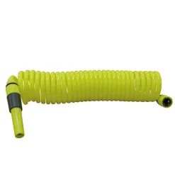 - Tuyau spirale R39 - 7,5 m - Caoutchouc EVA - Vert pistache-Amig Hot