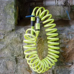 - Tuyau spirale R39 - 15 m - Caoutchouc EVA - Vert pistache^Amig