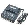 Amplificateur Antenne TV TNT 4 SORTIES ampli d'intérieur 220V - Gain 25dB Réglable UHF VHF^Hdsat Discount