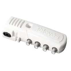 Amplificateur intérieur automatique TV 3 sorties + filtre - Fiche FR/SH-Televes Hot