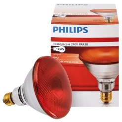Ampoule IR/PAR rouge 175W^Philips
