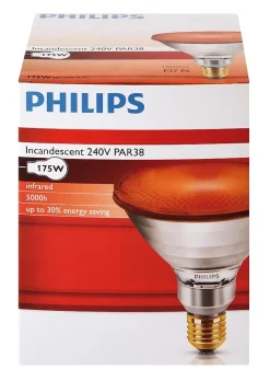 Ampoule IR/PAR rouge 175W^Philips