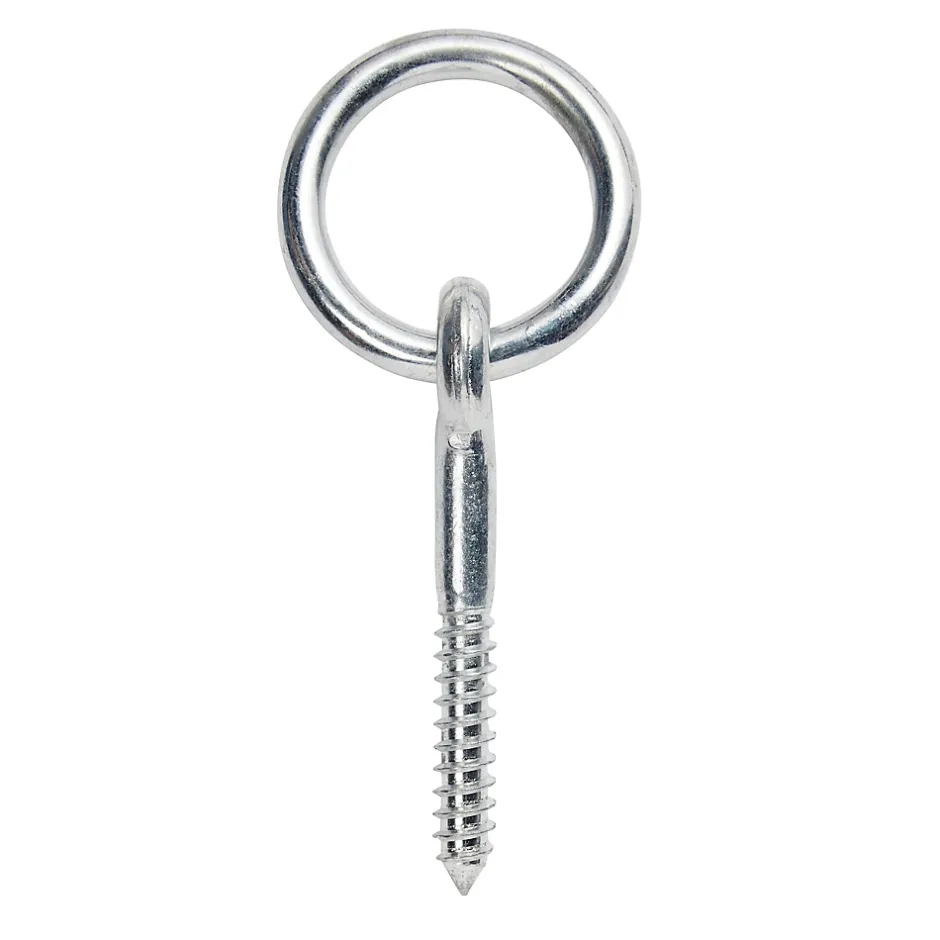 Anneau d'écurie à vis ø12 x l. 55 mm-Diall Hot