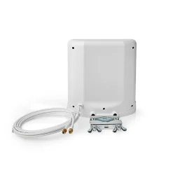 Antenne 5G 4G 3G Intérieur ou extérieur 698-5000 MHz Blanc^Nedis Discount