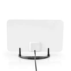 Antenne HDTV d'Intérieur 0 - 25 km Gain de 26 dB FMVHFUHF Noire^Nedis Clearance