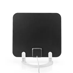 Antenne HDTV d'Intérieur 0 - 25 km Gain de 30 dB FMVHFUHF Blanche^Nedis Discount