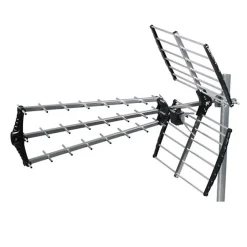 Antenne TNT Trinappe Gain 18dB + Amplificateur tnt 2 Sorties-Hdsat New