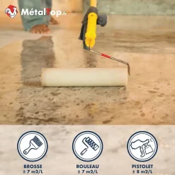 Anti Poussiere Sol - 1 L - Métaltop-Metaltop Discount