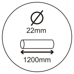 Antivol pour vélo à clé 120x22mm^Smith & Locke Best