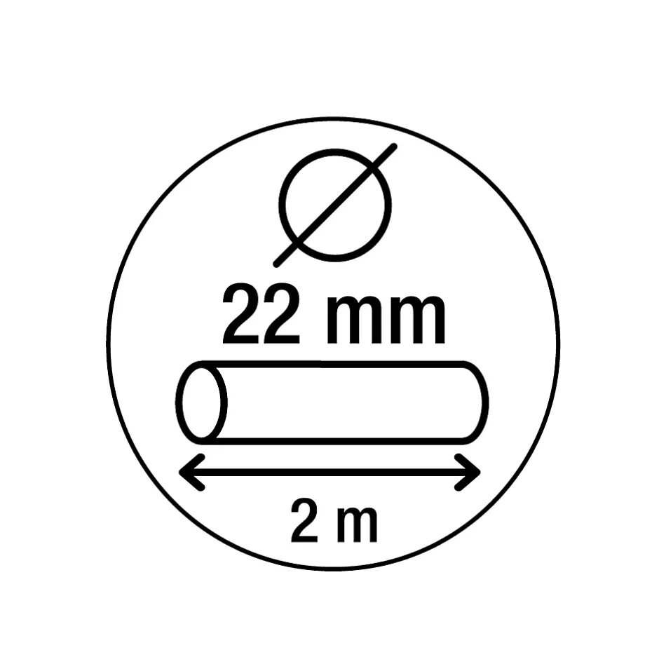 Antivol pour vélo Noir 2000 x 180mm^Smith & Locke New