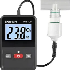 Appareil de mesure d'oxygène OM-100, oxymètre 0 - 100 % O2-Voltcraft Sale